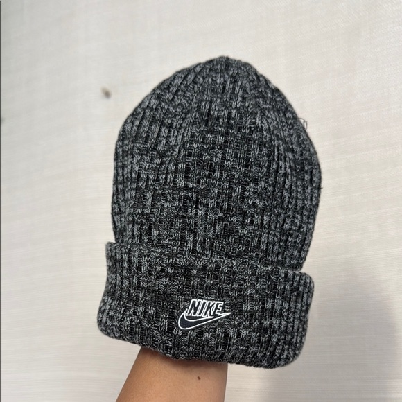 Nike Charcoal Knit Beanie - Picture 2 of 4